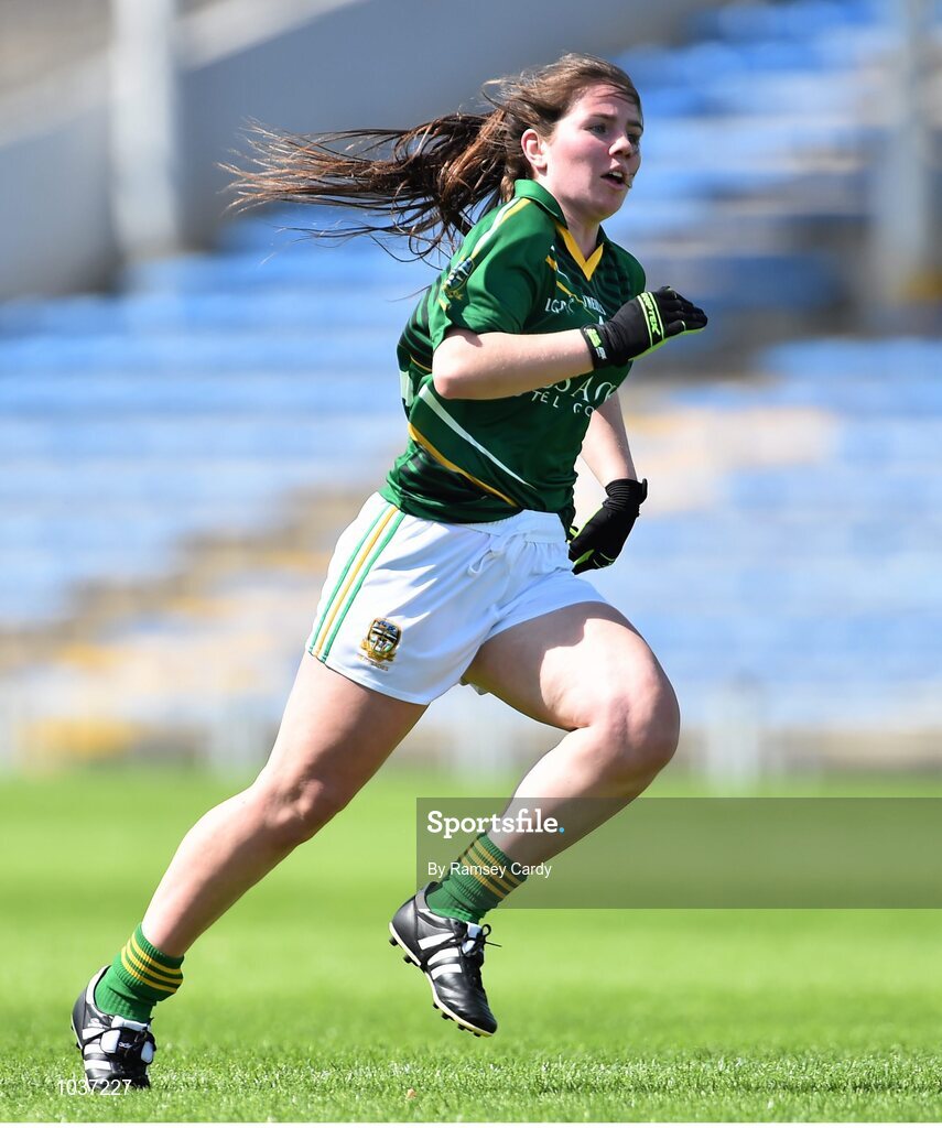 3 August 2015; Shauna Ennis, Meath. TG4 Ladies Football All-Ireland Senior Championship, Qualifier Round 2, Cork v Meath. Semple Stadium, Thurles, Co. Tipperary. Picture credit: Ramsey Cardy / SPORTSFILE