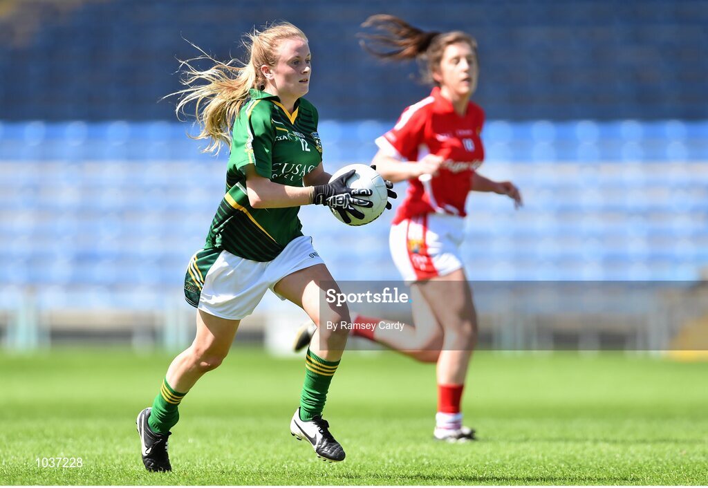 3 August 2015; Megan Thynne, Meath. TG4 Ladies Football All-Ireland Senior Championship, Qualifier Round 2, Cork v Meath. Semple Stadium, Thurles, Co. Tipperary. Picture credit: Ramsey Cardy / SPORTSFILE