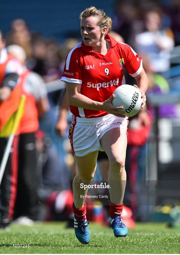 3 August 2015; Briege Corkery, Cork. TG4 Ladies Football All-Ireland Senior Championship, Qualifier Round 2, Cork v Meath. Semple Stadium, Thurles, Co. Tipperary. Picture credit: Ramsey Cardy / SPORTSFILE