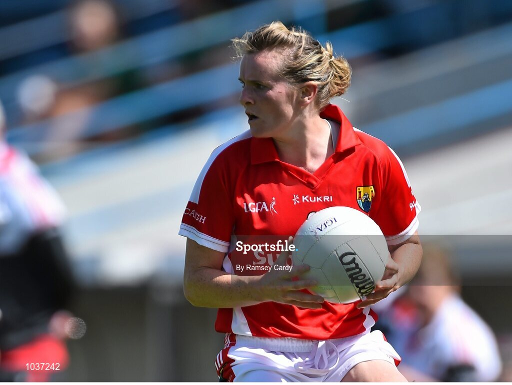 3 August 2015; Briege Corkery, Cork. TG4 Ladies Football All-Ireland Senior Championship, Qualifier Round 2, Cork v Meath. Semple Stadium, Thurles, Co. Tipperary. Picture credit: Ramsey Cardy / SPORTSFILE