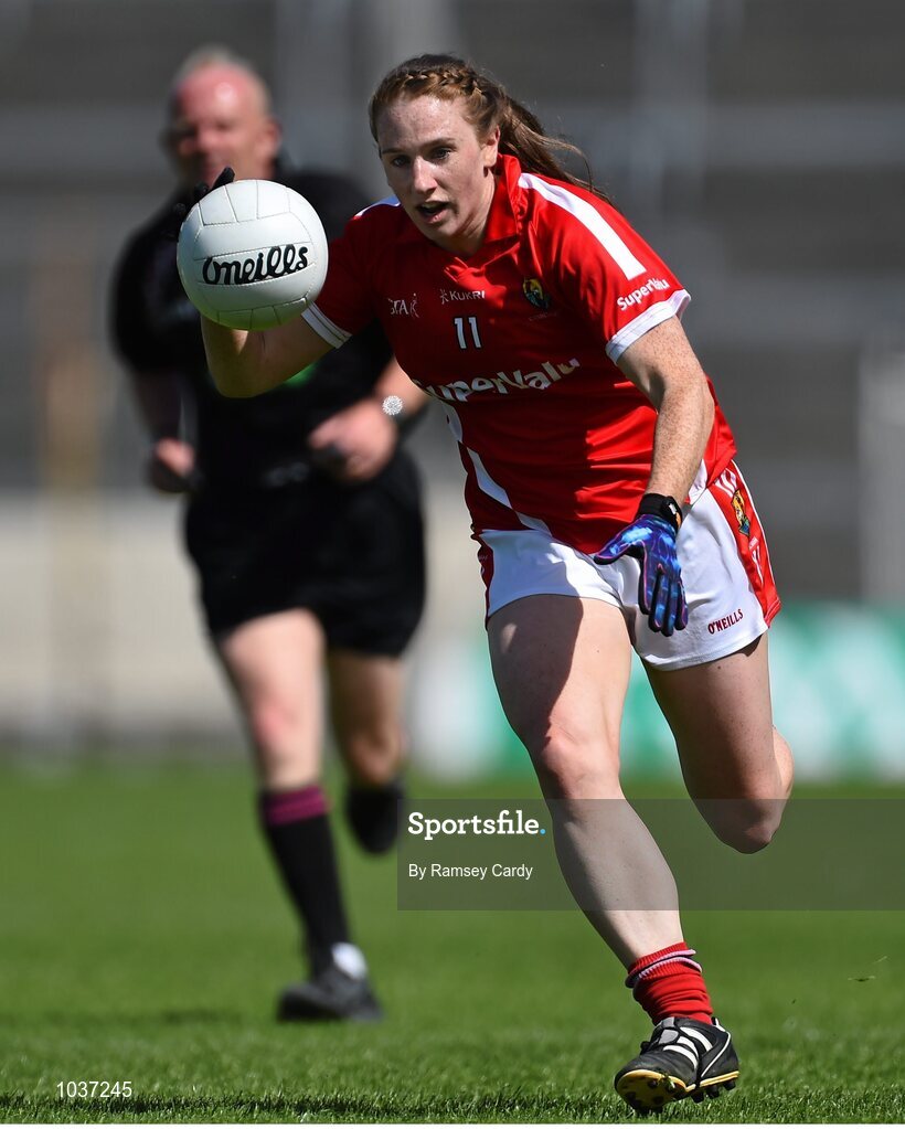 3 August 2015; Aisling Hutchings, Cork. TG4 Ladies Football All-Ireland Senior Championship, Qualifier Round 2, Cork v Meath. Semple Stadium, Thurles, Co. Tipperary. Picture credit: Ramsey Cardy / SPORTSFILE