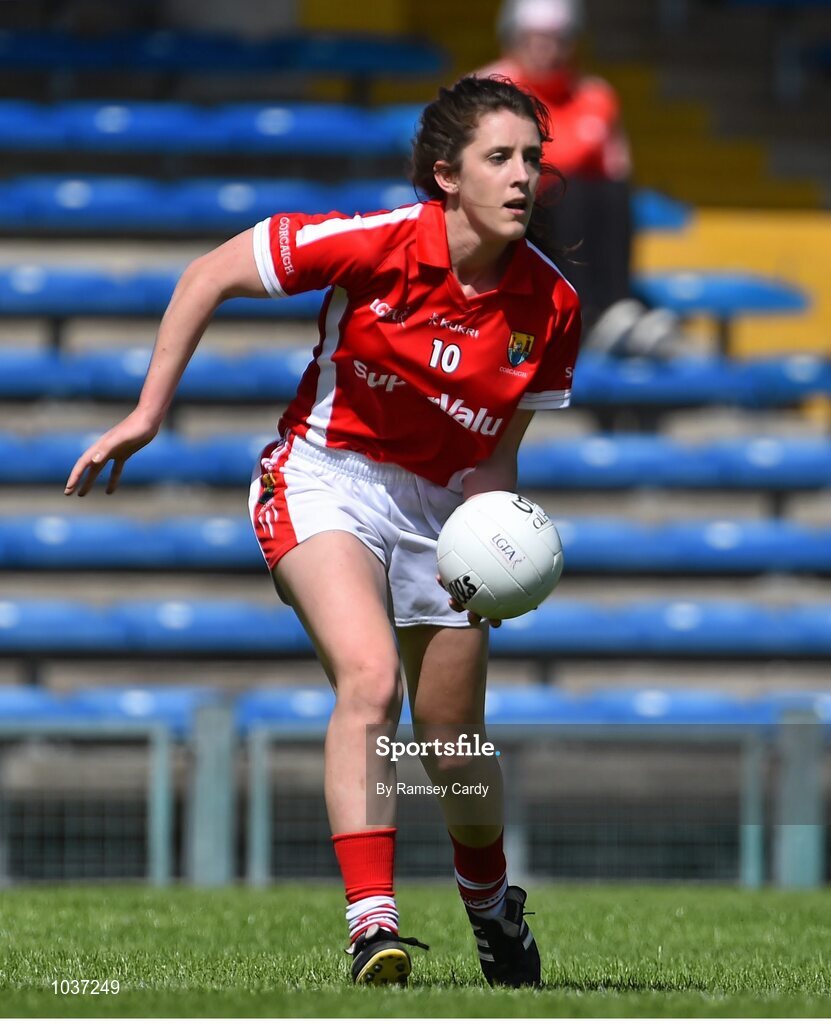 3 August 2015; Ciara O'Sullivan, Cork. TG4 Ladies Football All-Ireland Senior Championship, Qualifier Round 2, Cork v Meath. Semple Stadium, Thurles, Co. Tipperary. Picture credit: Ramsey Cardy / SPORTSFILE