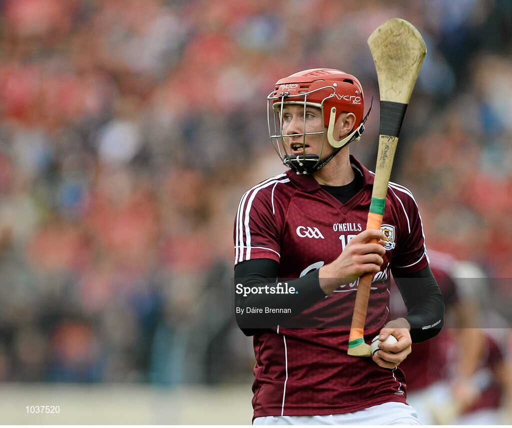 26 July 2015; Cathal Mannion, Galway. GAA Hurling All-Ireland Senior Championship, Quarter-Final, Galway v Cork. Semple Stadium, Thurles, Co. Tipperary. Picture credit: Dáire Brennan / SPORTSFILE