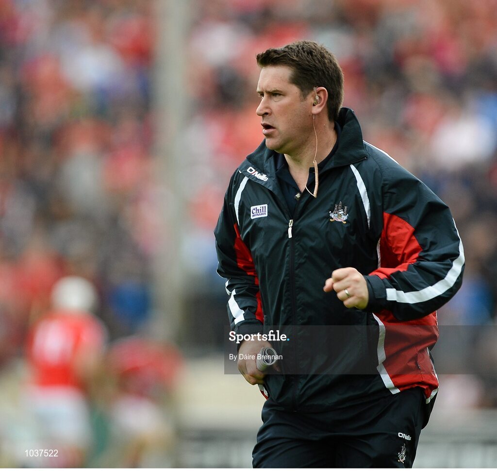 26 July 2015; Cork selector Mark Landers. GAA Hurling All-Ireland Senior Championship, Quarter-Final, Galway v Cork. Semple Stadium, Thurles, Co. Tipperary. Picture credit: Dáire Brennan / SPORTSFILE