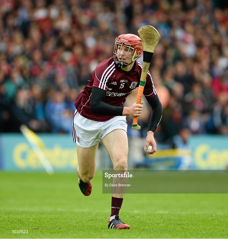 26 July 2015; Cathal Mannion, Galway. GAA Hurling All-Ireland Senior Championship, Quarter-Final, Galway v Cork. Semple Stadium, Thurles, Co. Tipperary. Picture credit: Dáire Brennan / SPORTSFILE