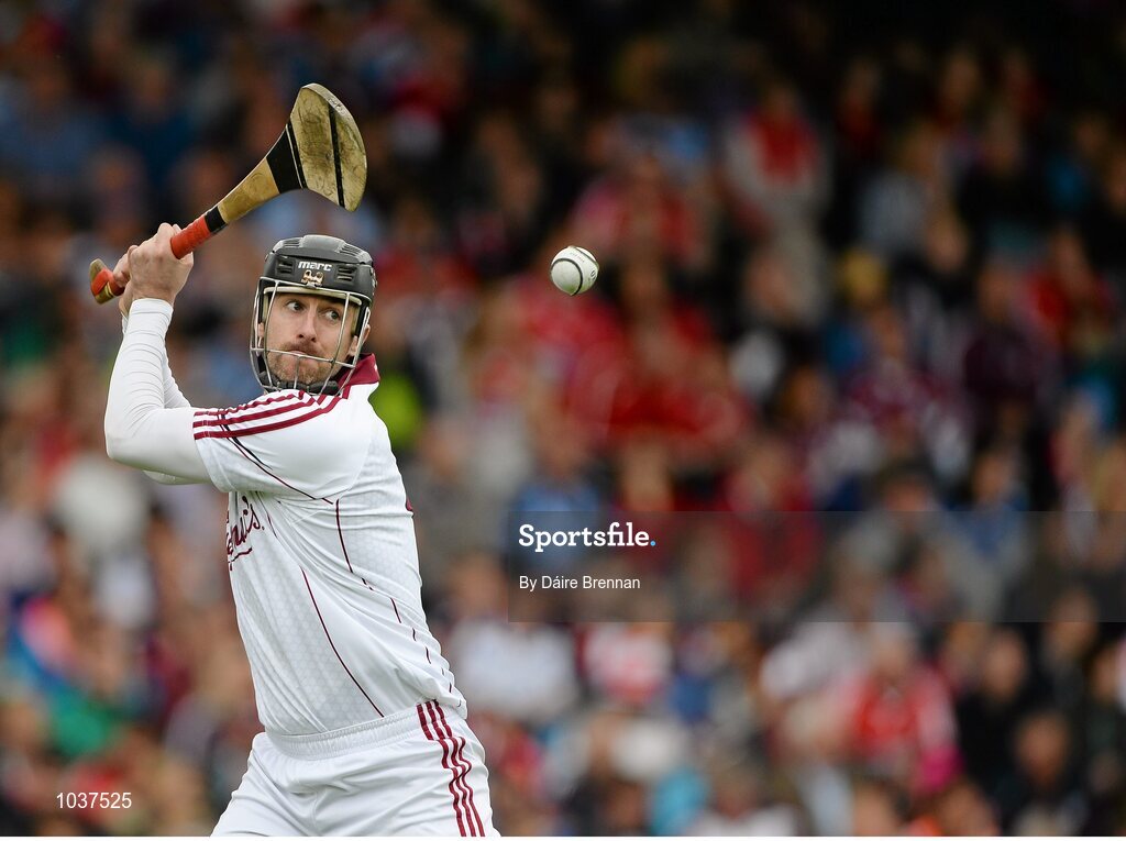26 July 2015; Colm Callanan, Galway. GAA Hurling All-Ireland Senior Championship, Quarter-Final, Galway v Cork. Semple Stadium, Thurles, Co. Tipperary. Picture credit: Dáire Brennan / SPORTSFILE
