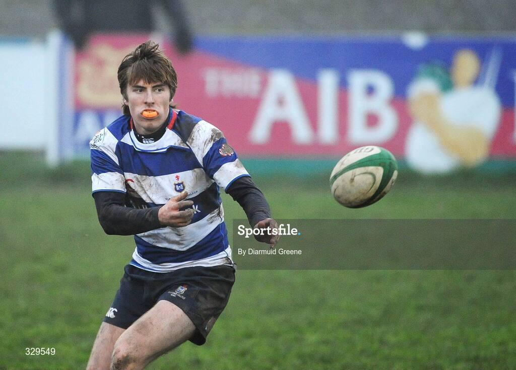29 November 2008; Darragh Fitzpatrick, Blackrock College. AIB League Division 1, Clontarf v Blackrock College, Castle Avenue, Clontarf, Dublin. Picture credit: Diarmuid Greene / SPORTSFILE