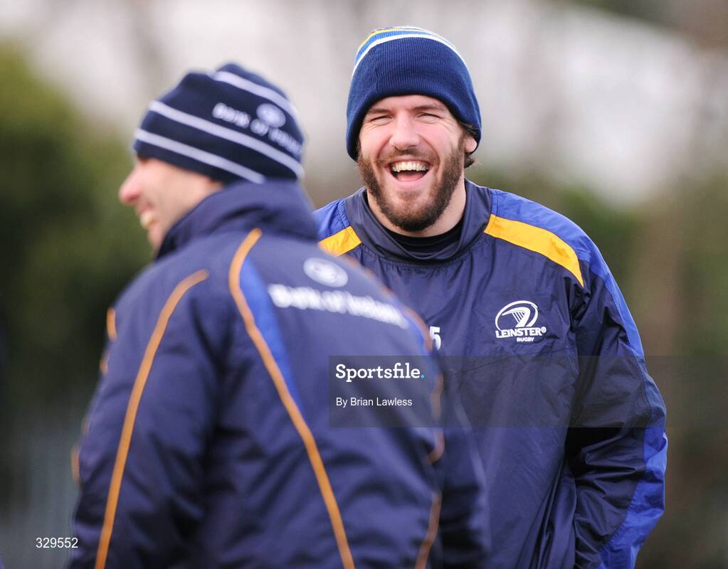 2 December 2008; Leinster's Shane Horgan during squad training. Leinster Rugby Squad Training, UCD, Dublin. Picture credit: Paul Mohan / SPORTSFILE