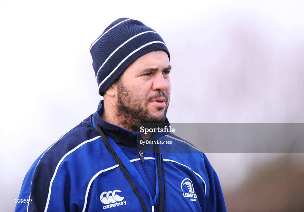 2 December 2008; Leinster Head Coach Michael Cheika during squad training. Leinster Rugby Squad Training, UCD, Dublin. Picture credit: Paul Mohan / SPORTSFILE
