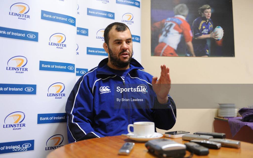 2 December 2008; Leinster head coach Michael Cheika during a press conference. Leinster Rugby Press Conference, David Lloyd Riverview, Clonskeagh, Dublin. Picture credit: Paul Mohan / SPORTSFILE