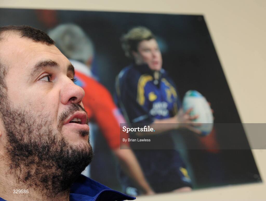 2 December 2008; Leinster head coach Michael Cheika during a press conference. Leinster Rugby Press Conference, David Lloyd Riverview, Clonskeagh, Dublin. Picture credit: Paul Mohan / SPORTSFILE