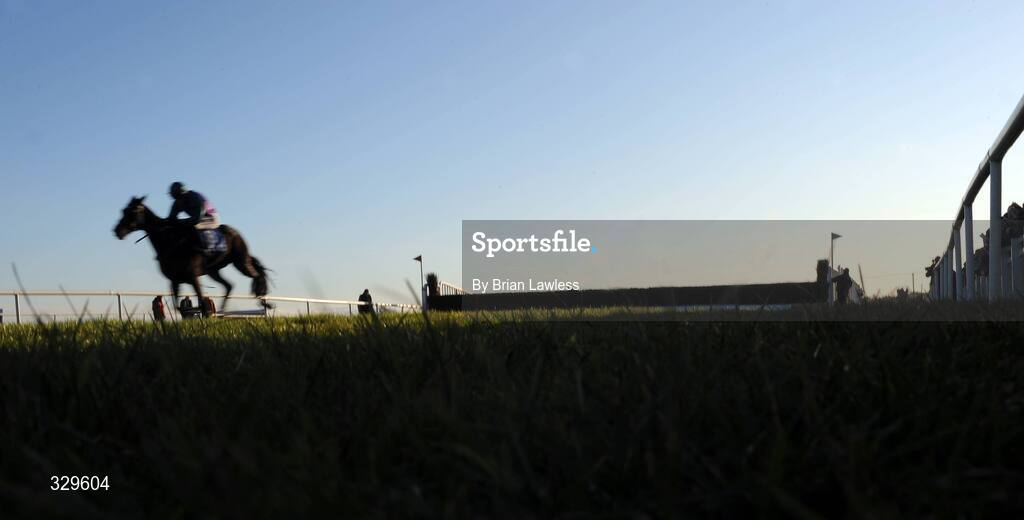 30 November 2008; A general view of the Caffrey's of Batterstown Handicap Steeplechase. Fairyhouse Winter Festival 2008, Fairyhouse Racecourse, Co. Meath. Picture credit: Brian Lawless / SPORTSFILE