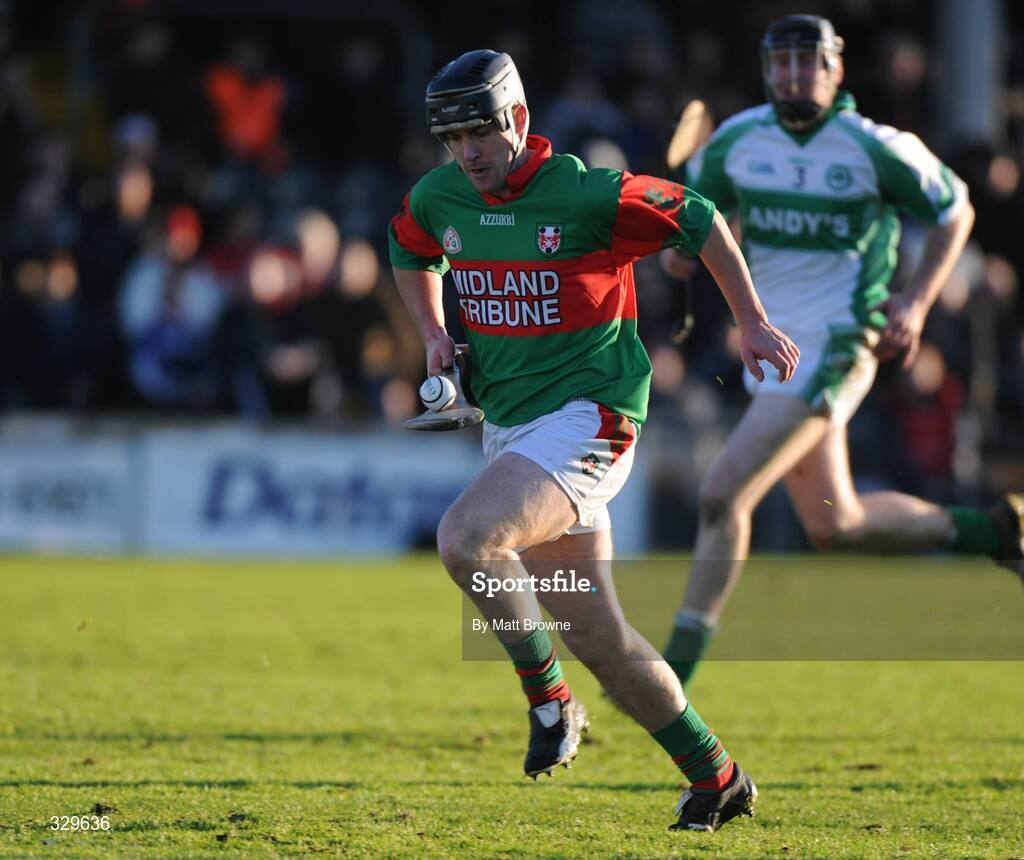 30 November 2008; Paul O'Meara, Birr. AIB Leinster Senior Club Hurling Championship Final, Ballyhale Shamrocks v Birr, Nowlan Park, Kilkenny. Picture credit: Matt Browne / SPORTSFILE