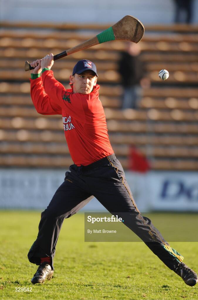 30 November 2008; Brian Mullins, Birr. AIB Leinster Senior Club Hurling Championship Final, Ballyhale Shamrocks v Birr, Nowlan Park, Kilkenny. Picture credit: Matt Browne / SPORTSFILE