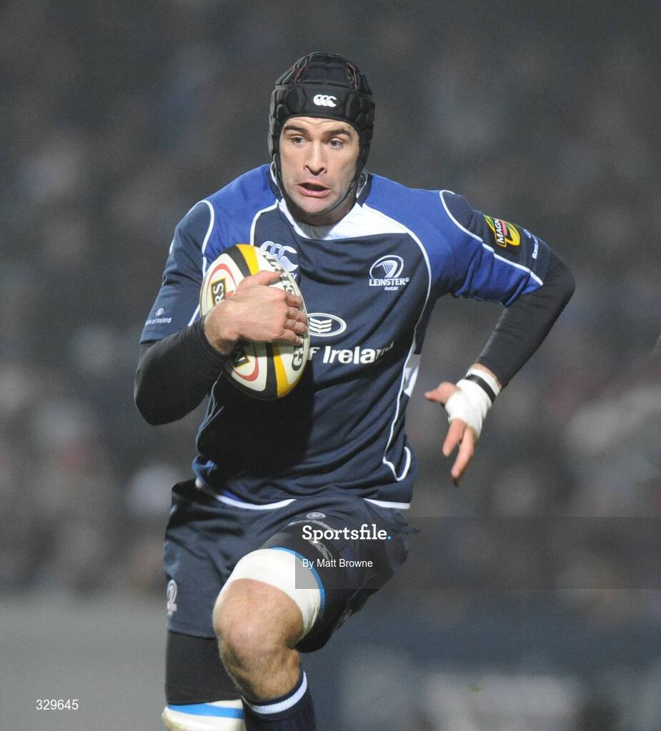 29 November 2008; Trevor Hogan, Leinster. Magners League, Leinster v Newport Gwent Dragons, RDS, Dublin. Picture credit: Matt Browne / SPORTSFILE