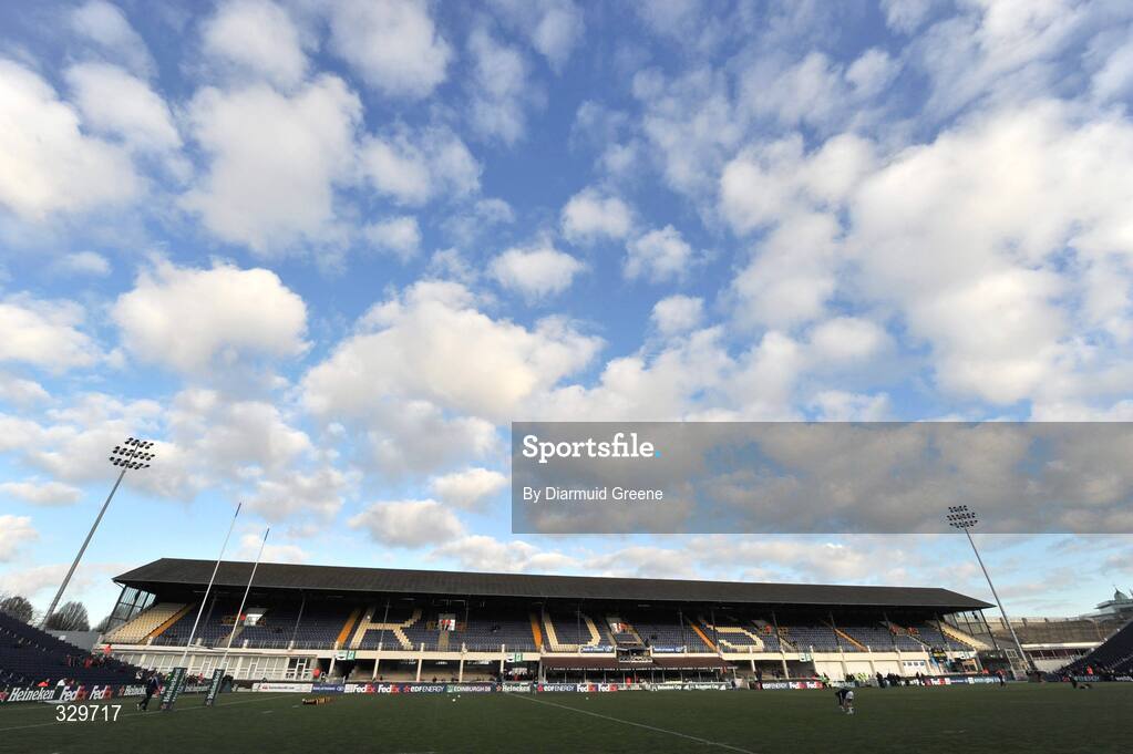 6 December 2008; A general view of the RDS stadium. Heineken Cup, Pool 2, Round 3, Leinster v Castres Olympique, RDS, Dublin. Picture credit: Diarmuid Greene / SPORTSFILE