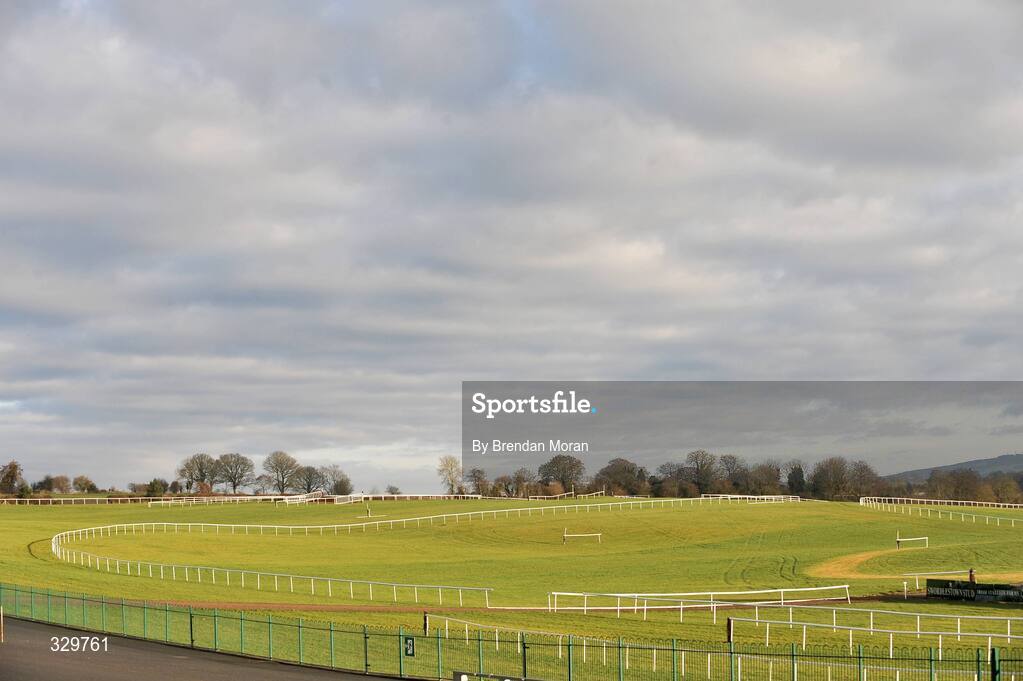7 December 2008; A general view of Punchestown racecourse. Racing was abandoned after a mid morning inspection of the track and the full card will take place on Tuesday next 9th December. Punchestown Racecouse, Naas, Co. Kildare. Picture credit: Brendan Moran / SPORTSFILE