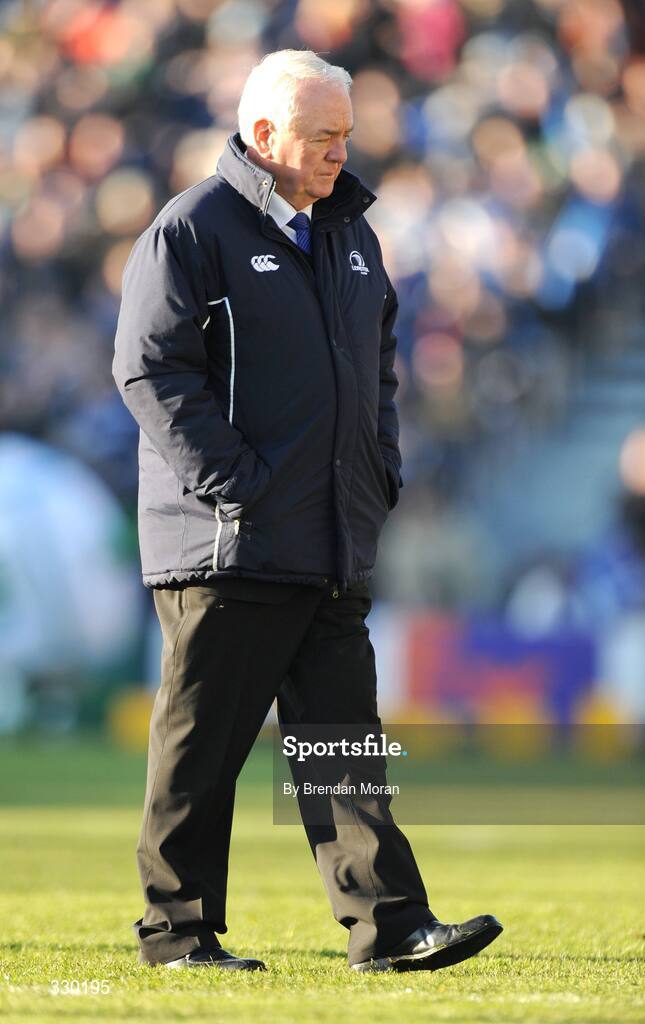 6 December 2008; Alan Gaffney, Leinster assistant coach. Heineken Cup, Pool 2, Round 3, Leinster v Castres Olympique, RDS, Dublin. Picture credit: Brendan Moran / SPORTSFILE