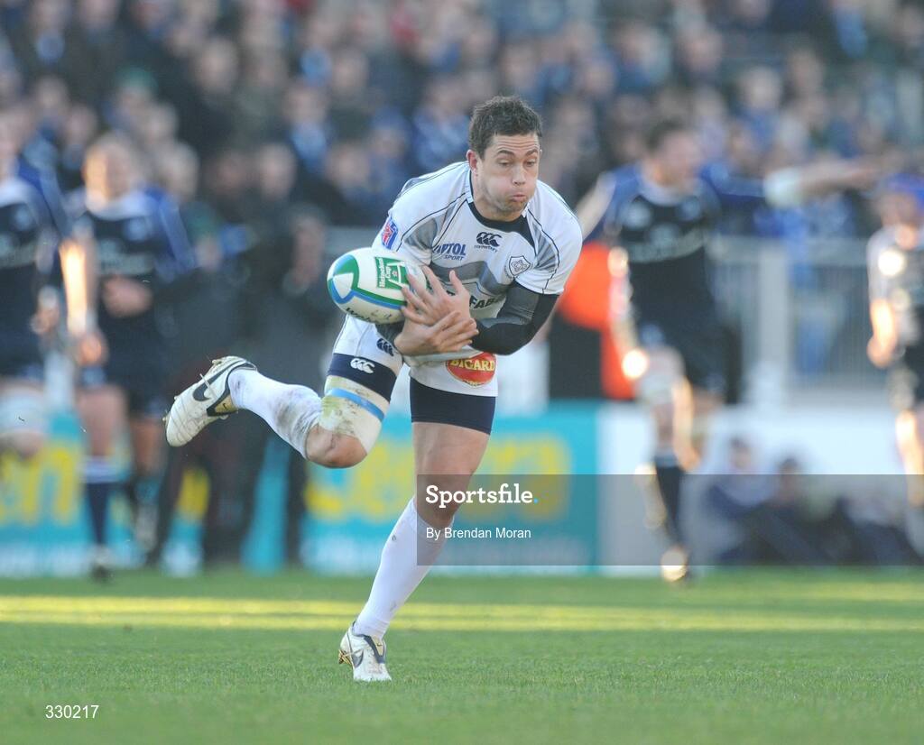 6 December 2008; Cameron McIntyre, Castres Olympique. Heineken Cup, Pool 2, Round 3, Leinster v Castres Olympique, RDS, Dublin. Picture credit: Brendan Moran / SPORTSFILE