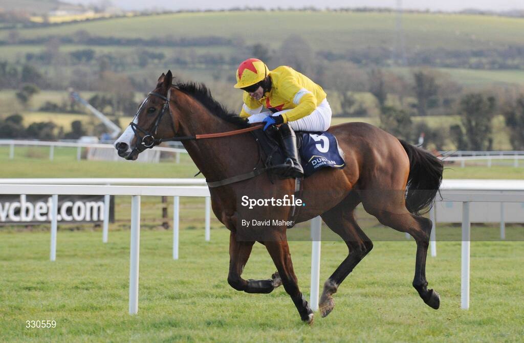 9 December 2008; Noland, with Sam Thomas up, on their way to winning the John Durkan Memorial Chase. Punchestown Racecouse, Naas, Co. Kildare. Picture credit: David Maher / SPORTSFILE