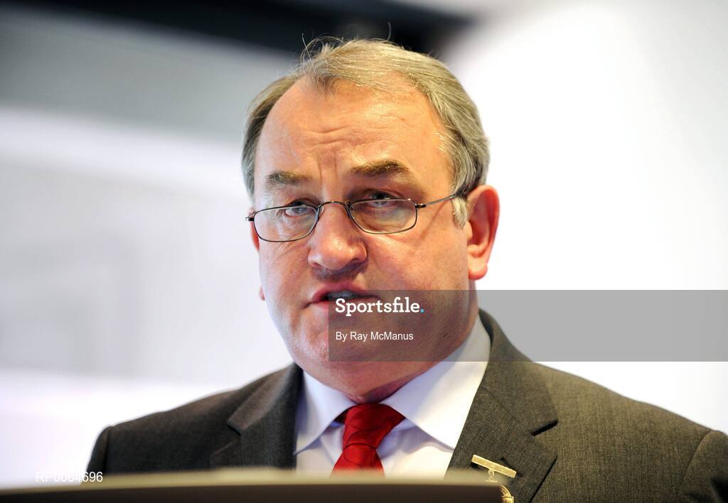 1 December 2008; GAA President Nickey Brennan at the launch of the GAA's 125th anniversary Calendar of Events and GAA Season Ticket. Croke Park, Dublin. Picture credit: Ray McManus / SPORTSFILE