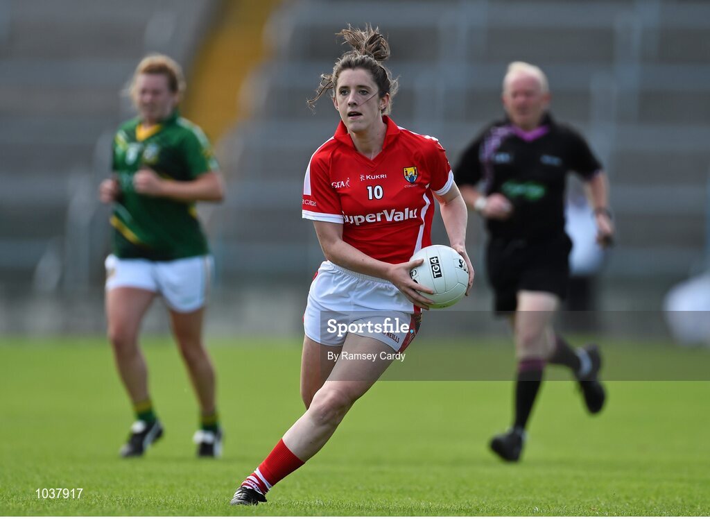 3 August 2015; Ciara O'Sullivan, Cork. TG4 Ladies Football All-Ireland Senior Championship, Qualifier Round 2, Cork v Meath. Semple Stadium, Thurles, Co. Tipperary. Picture credit: Ramsey Cardy / SPORTSFILE