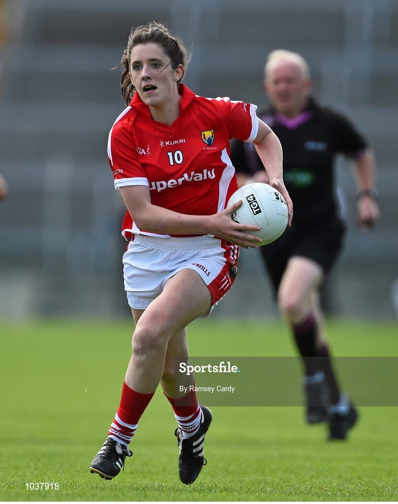 3 August 2015; Ciara O'Sullivan, Cork. TG4 Ladies Football All-Ireland Senior Championship, Qualifier Round 2, Cork v Meath. Semple Stadium, Thurles, Co. Tipperary. Picture credit: Ramsey Cardy / SPORTSFILE