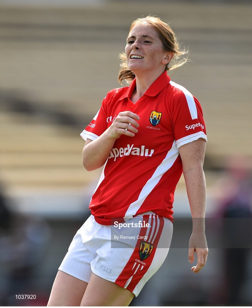 3 August 2015; Rhona Ni Bhuachalla, Cork. TG4 Ladies Football All-Ireland Senior Championship, Qualifier Round 2, Cork v Meath. Semple Stadium, Thurles, Co. Tipperary. Picture credit: Ramsey Cardy / SPORTSFILE