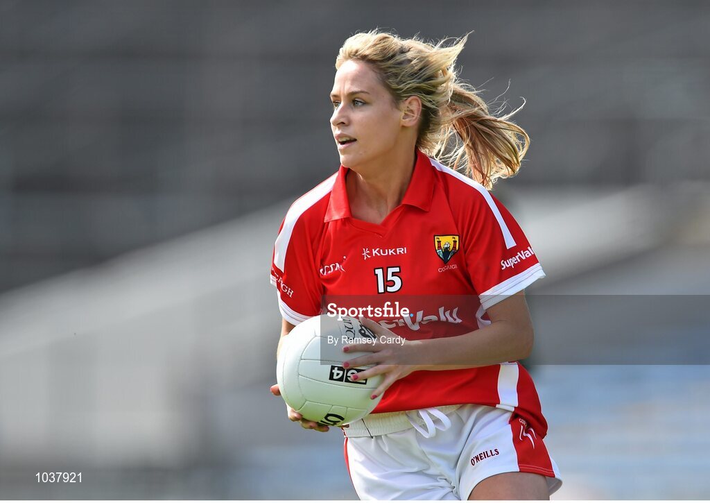 3 August 2015; Orla Finn, Cork. TG4 Ladies Football All-Ireland Senior Championship, Qualifier Round 2, Cork v Meath. Semple Stadium, Thurles, Co. Tipperary. Picture credit: Ramsey Cardy / SPORTSFILE