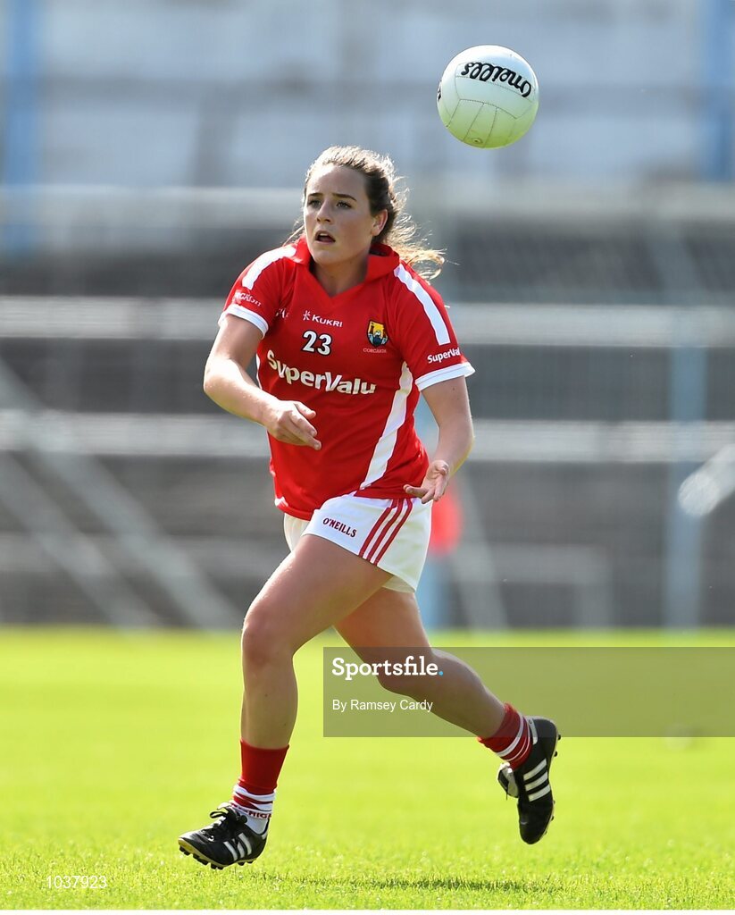 3 August 2015; Orlagh Farmer, Cork. TG4 Ladies Football All-Ireland Senior Championship, Qualifier Round 2, Cork v Meath. Semple Stadium, Thurles, Co. Tipperary. Picture credit: Ramsey Cardy / SPORTSFILE