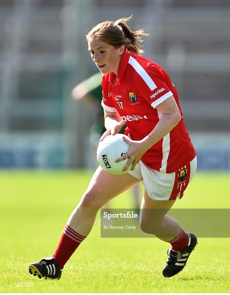 3 August 2015; Rhona Ni Bhuachalla, Cork. TG4 Ladies Football All-Ireland Senior Championship, Qualifier Round 2, Cork v Meath. Semple Stadium, Thurles, Co. Tipperary. Picture credit: Ramsey Cardy / SPORTSFILE