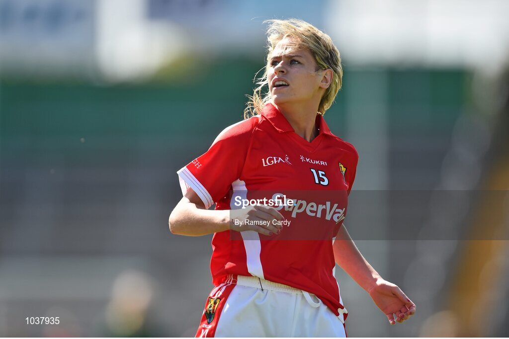 3 August 2015; Orla Finn, Cork. TG4 Ladies Football All-Ireland Senior Championship, Qualifier Round 2, Cork v Meath. Semple Stadium, Thurles, Co. Tipperary. Picture credit: Ramsey Cardy / SPORTSFILE