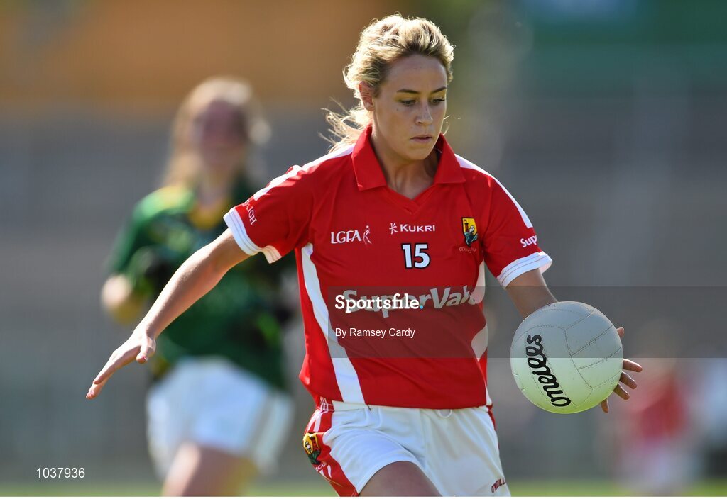 3 August 2015; Orla Finn, Cork. TG4 Ladies Football All-Ireland Senior Championship, Qualifier Round 2, Cork v Meath. Semple Stadium, Thurles, Co. Tipperary. Picture credit: Ramsey Cardy / SPORTSFILE