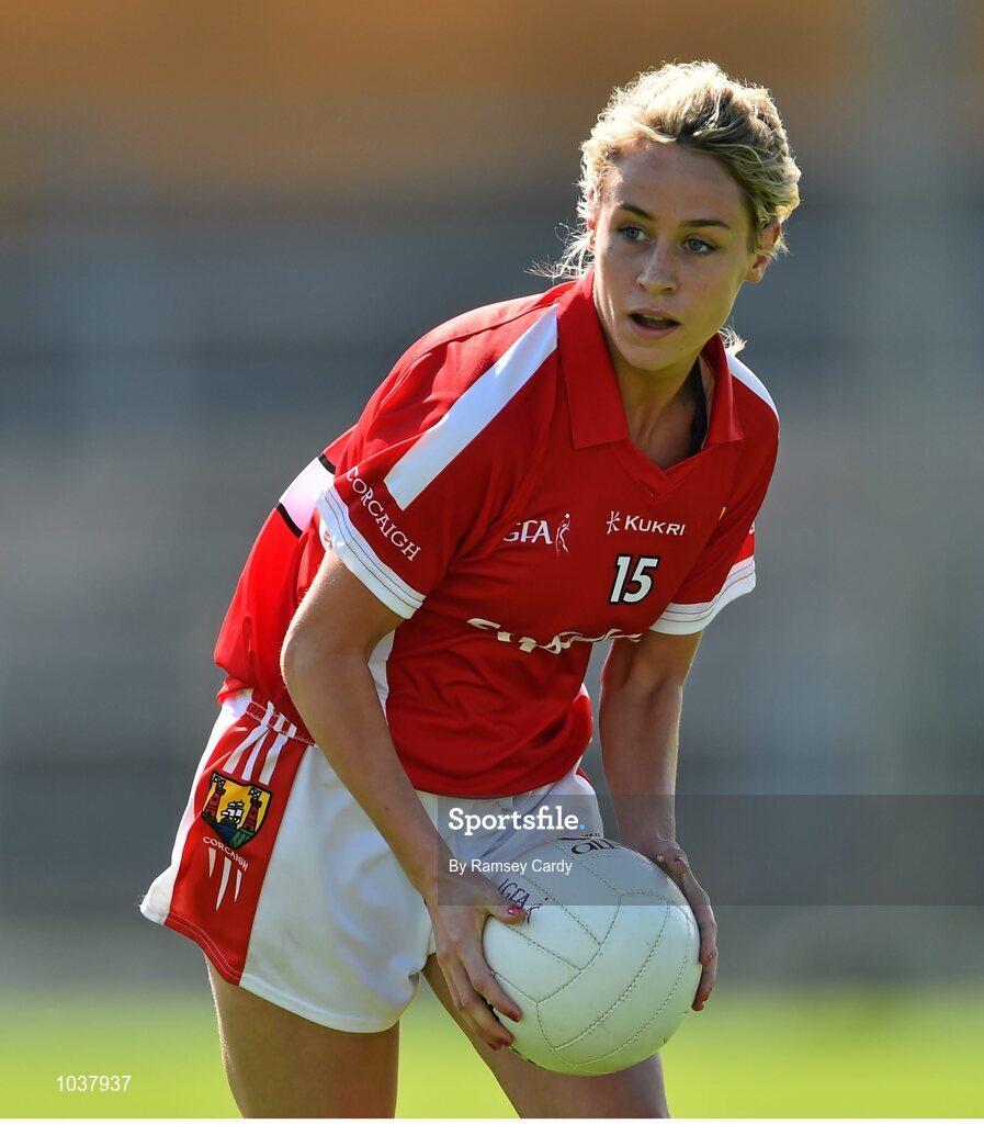 3 August 2015; Orla Finn, Cork. TG4 Ladies Football All-Ireland Senior Championship, Qualifier Round 2, Cork v Meath. Semple Stadium, Thurles, Co. Tipperary. Picture credit: Ramsey Cardy / SPORTSFILE