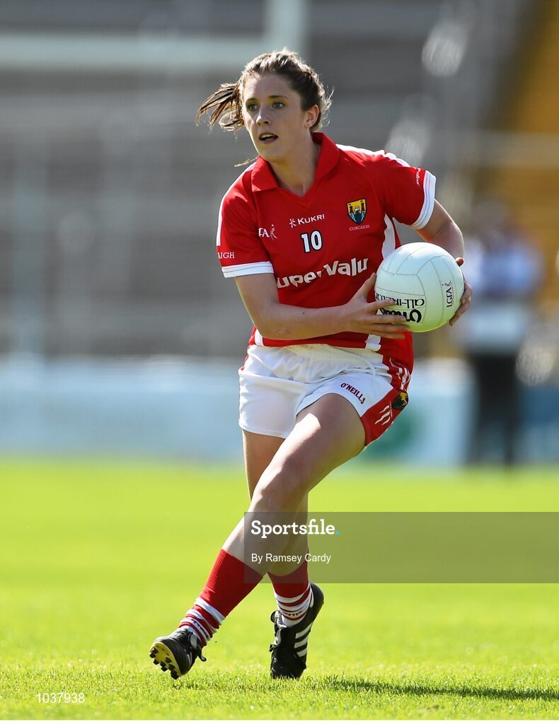 3 August 2015; Ciara O'Sullivan, Cork. TG4 Ladies Football All-Ireland Senior Championship, Qualifier Round 2, Cork v Meath. Semple Stadium, Thurles, Co. Tipperary. Picture credit: Ramsey Cardy / SPORTSFILE