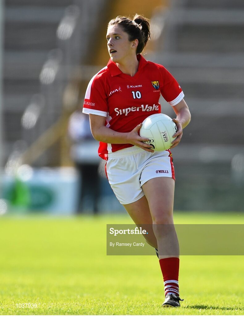 3 August 2015; Ciara O'Sullivan, Cork. TG4 Ladies Football All-Ireland Senior Championship, Qualifier Round 2, Cork v Meath. Semple Stadium, Thurles, Co. Tipperary. Picture credit: Ramsey Cardy / SPORTSFILE