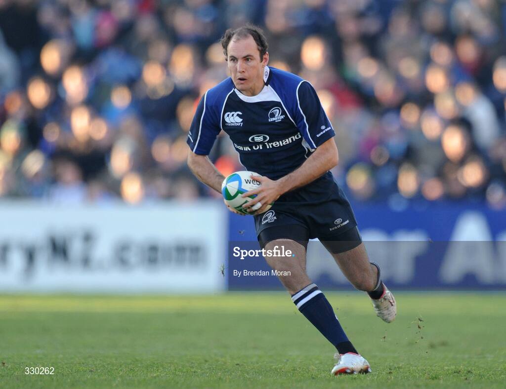 6 December 2008; Girvan Dempsey, Leinster. Heineken Cup, Pool 2, Round 3, Leinster v Castres Olympique, RDS, Dublin. Picture credit: Brendan Moran / SPORTSFILE