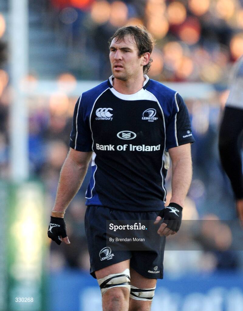 6 December 2008; Rocky Elsom, Leinster. Heineken Cup, Pool 2, Round 3, Leinster v Castres Olympique, RDS, Dublin. Picture credit: Brendan Moran / SPORTSFILE