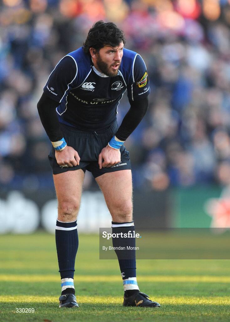 6 December 2008; Shane Horgan, Leinster. Heineken Cup, Pool 2, Round 3, Leinster v Castres Olympique, RDS, Dublin. Picture credit: Brendan Moran / SPORTSFILE