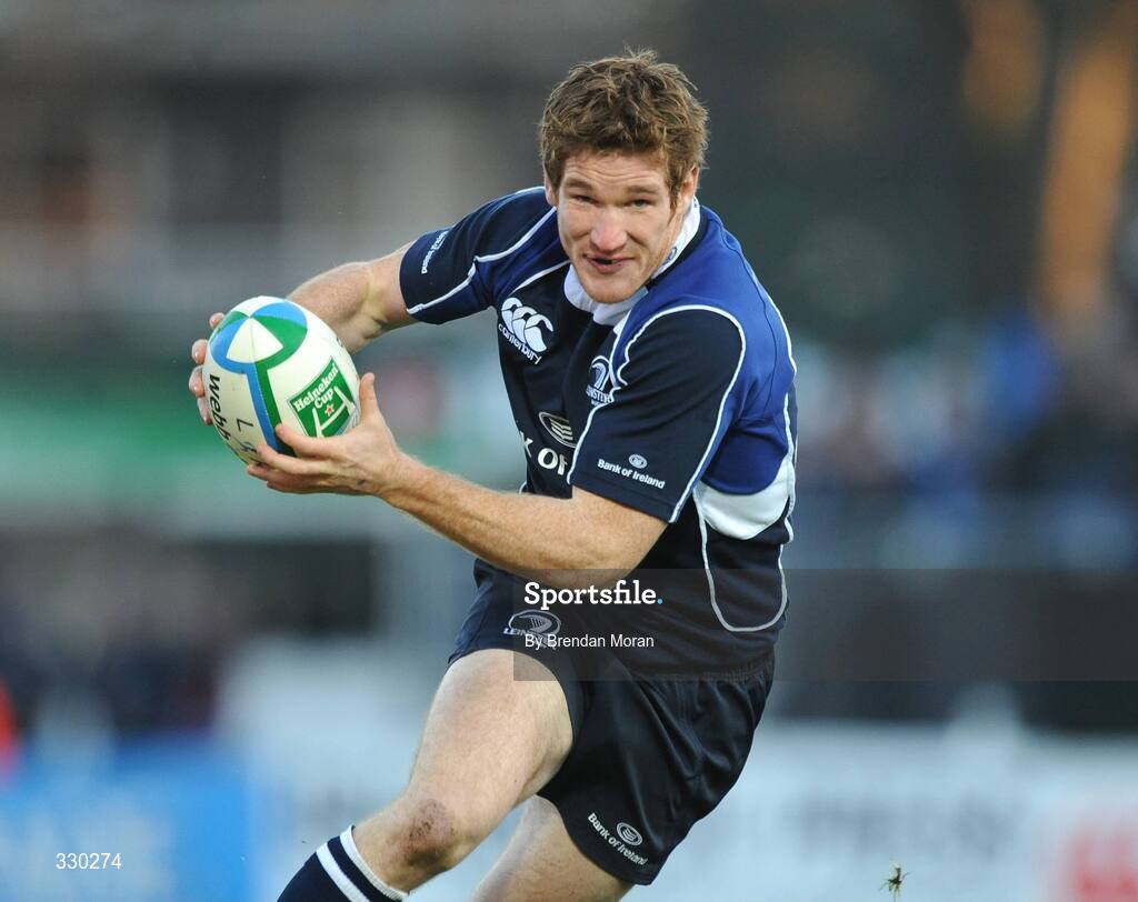 6 December 2008; Chris Keane, Leinster. Heineken Cup, Pool 2, Round 3, Leinster v Castres Olympique, RDS, Dublin. Picture credit: Brendan Moran / SPORTSFILE
