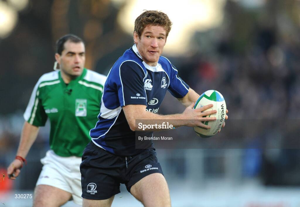 6 December 2008; Chris Keane, Leinster. Heineken Cup, Pool 2, Round 3, Leinster v Castres Olympique, RDS, Dublin. Picture credit: Brendan Moran / SPORTSFILE