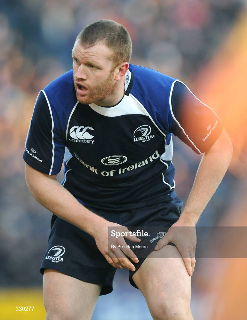 6 December 2008; Stephen Keogh, Leinster. Heineken Cup, Pool 2, Round 3, Leinster v Castres Olympique, RDS, Dublin. Picture credit: Brendan Moran / SPORTSFILE