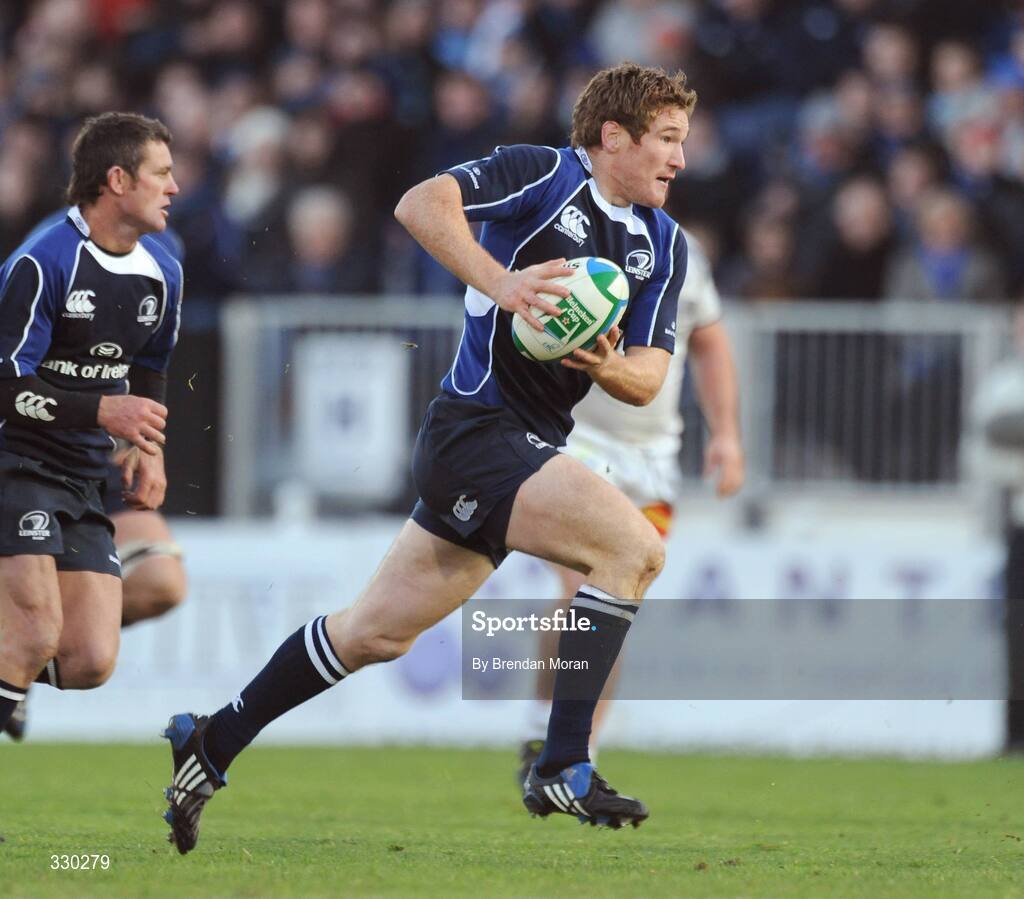6 December 2008; Chris Keane, Leinster. Heineken Cup, Pool 2, Round 3, Leinster v Castres Olympique, RDS, Dublin. Picture credit: Brendan Moran / SPORTSFILE