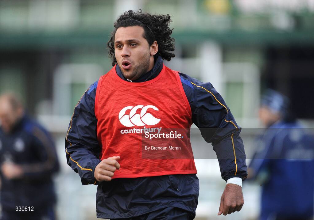 9 December 2008; Leinster's Isa Nacewa in action during squad training. Donnybrook Stadium, Dublin. Picture credit: Brendan Moran / SPORTSFILE