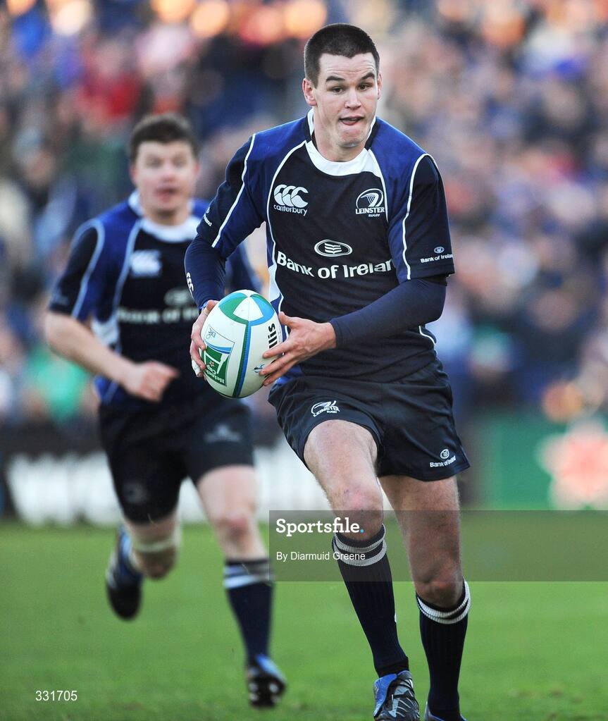 6 December 2008; Jonathan Sexton, Leinster. Heineken Cup, Pool 2, Round 3, Leinster v Castres Olympique, RDS, Dublin. Picture credit: Diarmuid Greene / SPORTSFILE