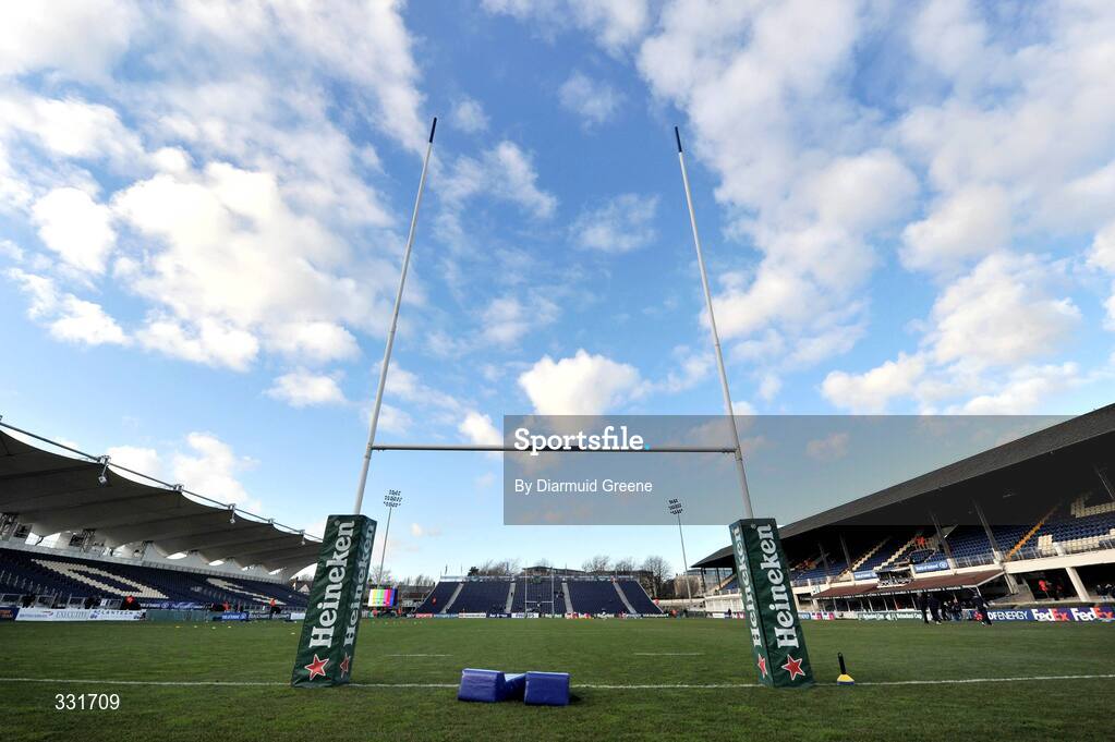 6 December 2008; A general view of the RDS stadium. Heineken Cup, Pool 2, Round 3, Leinster v Castres Olympique, RDS, Dublin. Picture credit: Diarmuid Greene / SPORTSFILE