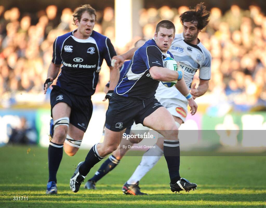 6 December 2008; Sean O' Brien, Leinster. Heineken Cup, Pool 2, Round 3, Leinster v Castres Olympique, RDS, Dublin. Picture credit: Diarmuid Greene / SPORTSFILE