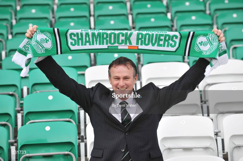 15 December 2008; Michael O'Neill who was introduced as the new manager of Shamrock Rovers F.C.. Tallaght Stadium, Tallaght, Dublin. Picture credit: David Maher / SPORTSFILE