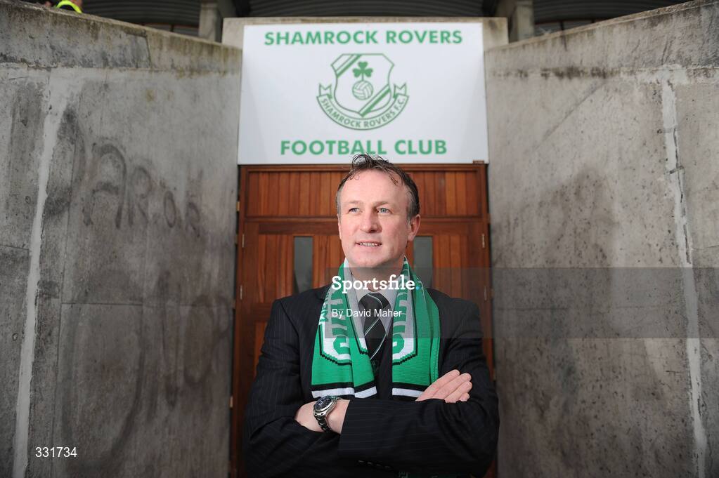 15 December 2008; Michael O'Neill who was introduced as the new manager of Shamrock Rovers F.C.. Tallaght Stadium, Tallaght, Dublin. Picture credit: David Maher / SPORTSFILE