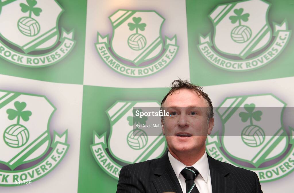 15 December 2008; Michael O'Neill who was introduced as the new manager of Shamrock Rovers F.C.. Maldron Hotel, Tallaght, Dublin. Picture credit: David Maher / SPORTSFILE